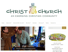 Tablet Screenshot of christchurchemerging.org